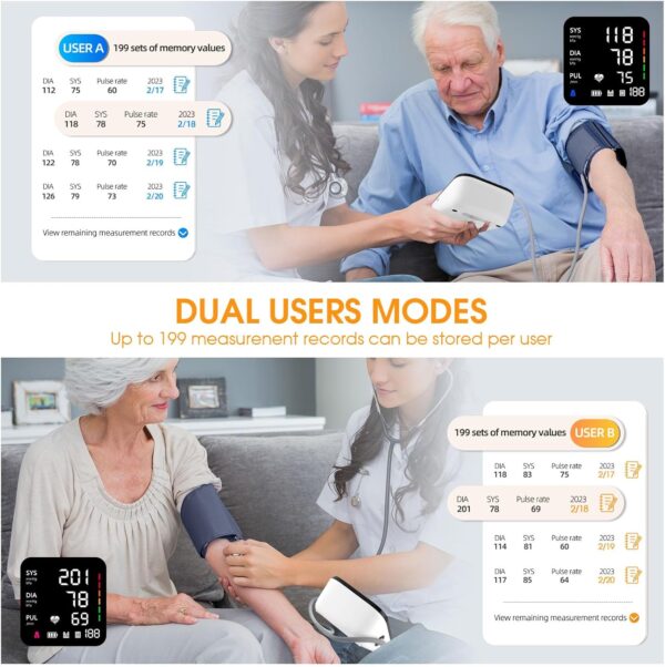Blood Pressure Machine, Automatic Upper Arm Blood Pressure Monitor