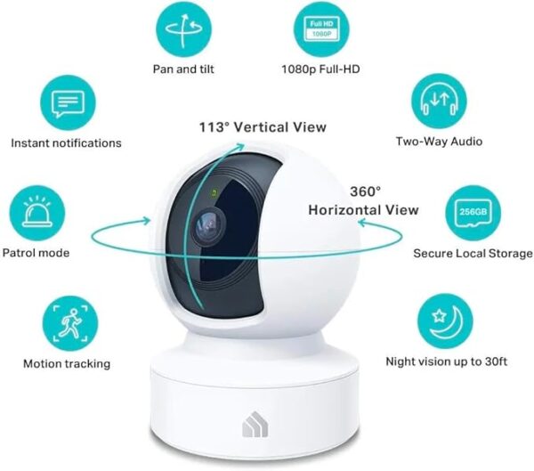Kasa Indoor Pan/Tilt Smart Security Camera