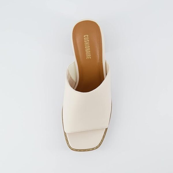 CUSHIONAIRE Women's Keeper soft one band Heel Sandal