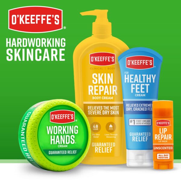 O'Keeffe's Working Hands Hand Cream; For Extremely Dry; Cracked Hands
