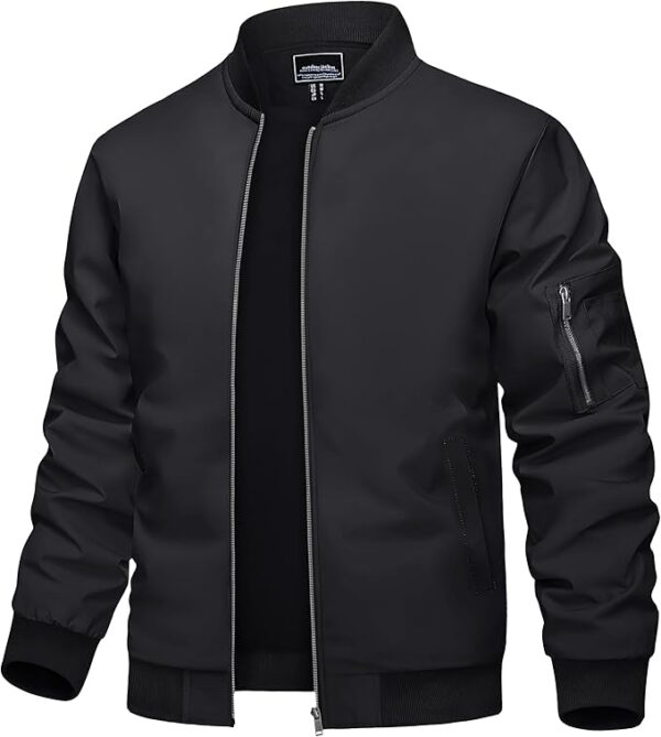 TACVASEN Men's Bomber Jacket Lightweight
