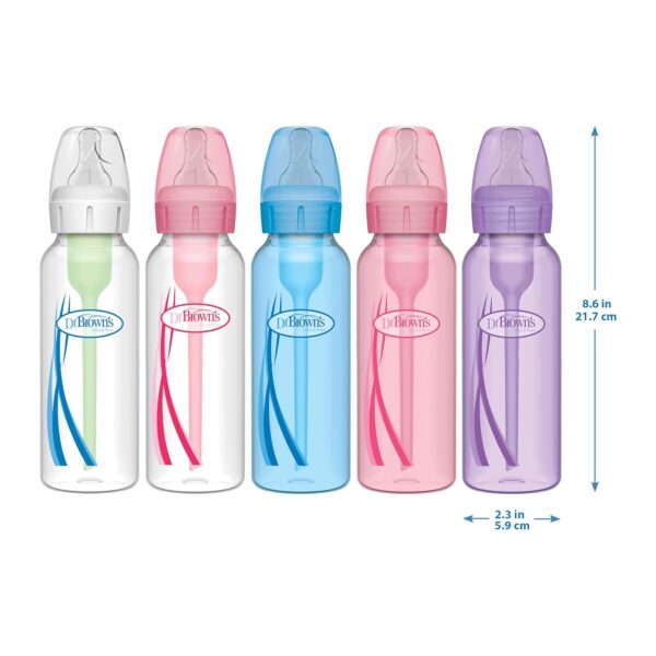 Dr. Brown's Natural Flow Anti-Colic Options+ Narrow Baby Bottle