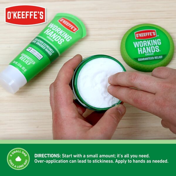 O'Keeffe's Working Hands Hand Cream; For Extremely Dry; Cracked Hands