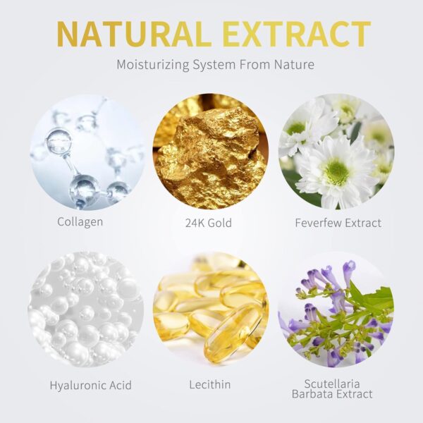 Eye Skin Care Pads With Collagen,Hyaluronic Acid & Castor Oil