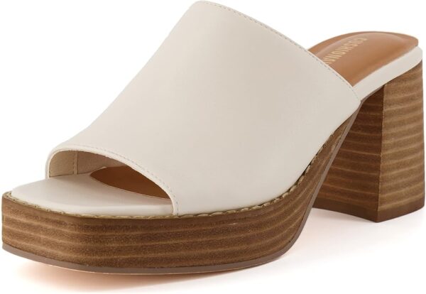 CUSHIONAIRE Women's Keeper soft one band Heel Sandal