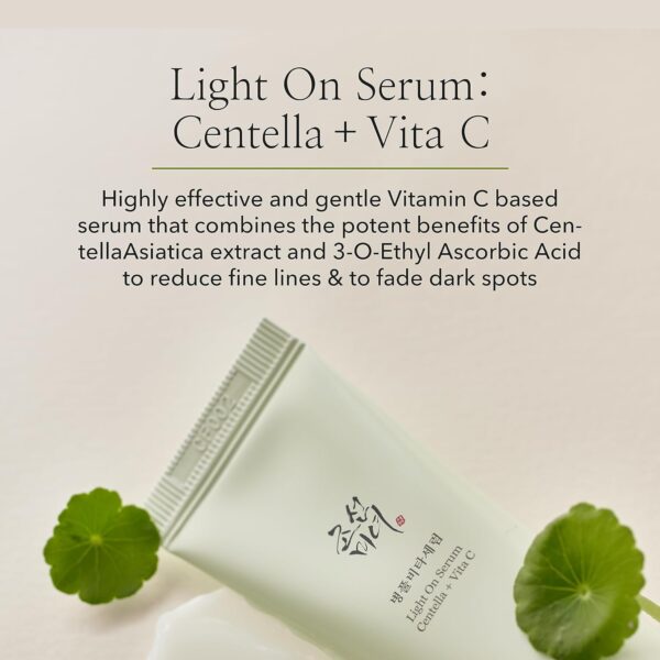 Beauty of Joseon Light On Serum Vitamin C Centella Serum, Korean Skin Care for Men and Women