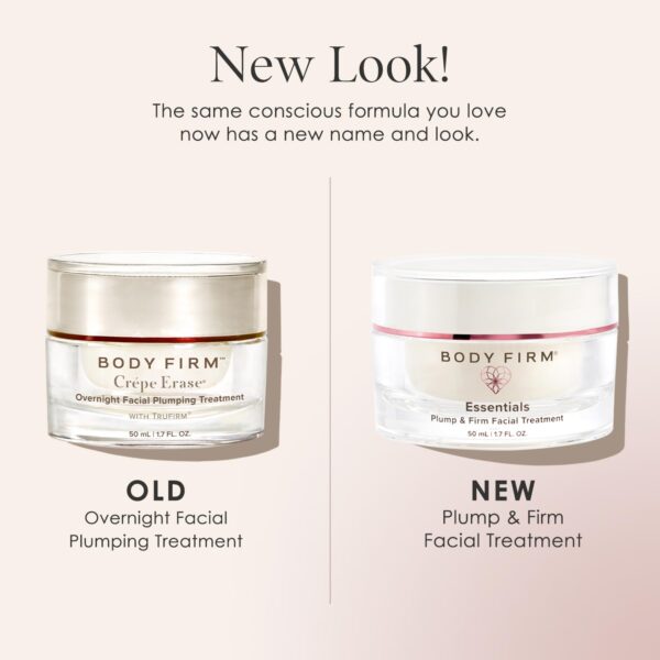 Crepe Erase Plump & Firm Facial Treatment, Anti-Aging Skin Care, Hydrating Face Moisturizer, Night Cream for Face and Neck