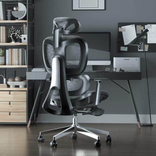 Ergonomic Mesh Office Chair with 3D Adjustable Armrest,High Back Desk Computer Chair