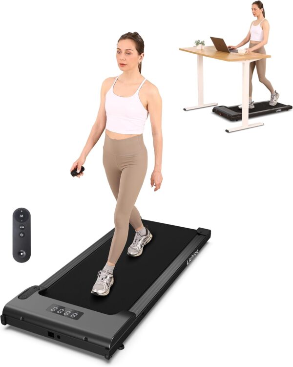 Walking Pad Under Desk Treadmill, Portable Small Treadmills for Home and Office