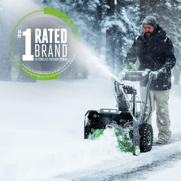 EGO Power+ SNT2405 24-Inch 56-Volt Lithium-Ion Cordless Self-Propelled 2-Stage Snow Blower with Peak Power