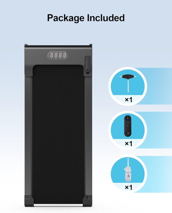 Walking Pad Under Desk Treadmill, Portable Small Treadmills for Home and Office