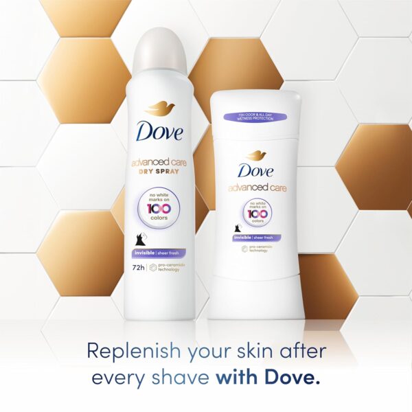 Dove Advanced Care Invisible Dry Spray Antiperspirant Deodorant Fresh 48-Hour Sweat and Odor Protecting Deodorant for Women