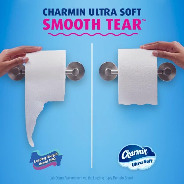 Charmin Ultra Soft Toilet Paper 6 Mega Rolls, 224 Sheets Per Roll