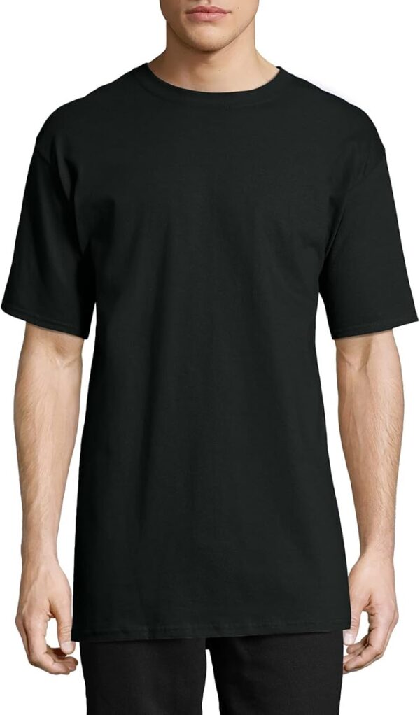 Hanes Men's Beefy-T T-Shirt, Heavyweight Cotton Tee, 1 Or 2 Pack, Big & Tall