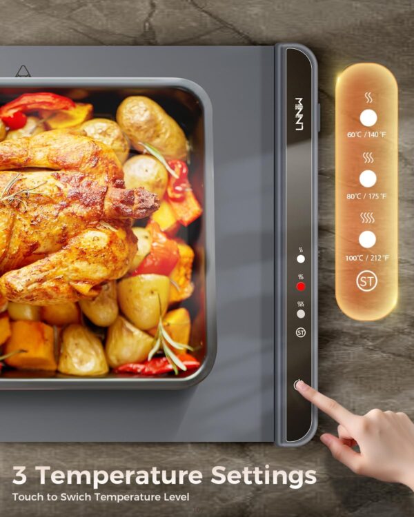 Warming Mat for Food,Food Warming Mat,Electric Warming Tray for Buffets Party and Home Daily Use