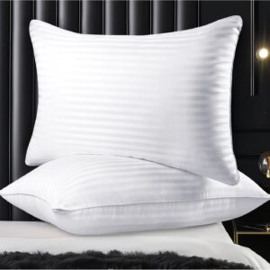 Pillows Queen Size Set of 2, Hotel Collection Bed Pillows for Sleeping