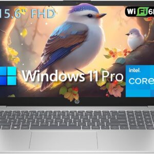 HP 15 15.6" FHD Laptop Intel Quad-Core Processor (Beat i3-1115G4), 16GB DDR4 RAM, 512GB