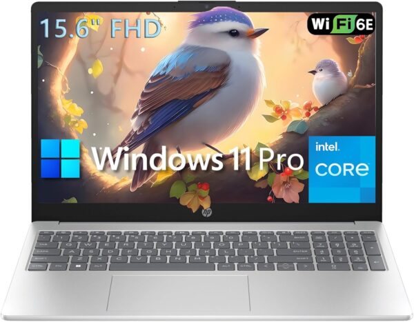 HP 15 15.6" FHD Laptop Intel Quad-Core Processor (Beat i3-1115G4), 16GB DDR4 RAM, 512GB