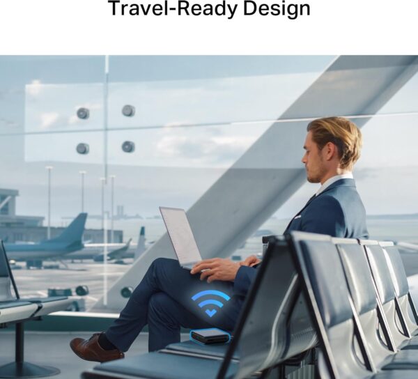 TP-Link Ultra-Portable Wi-Fi 6 AX1500 Travel Router TL-WR1502X | Easy Public WiFi Sharing