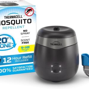 Thermacell E-Series Rechargeable Mosquito Repeller with 20’ Mosquito Protection Zone