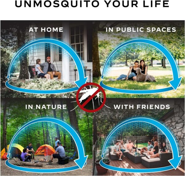 Thermacell E-Series Rechargeable Mosquito Repeller with 20’ Mosquito Protection Zone