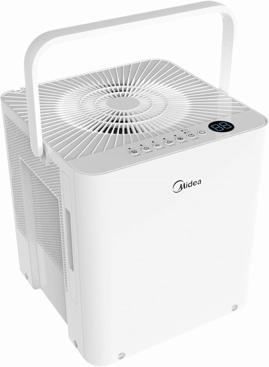 61Xp2Jqvcol._Ac_Sl1500_ Midea Cube 50 Pint Dehumidifier for Basement Built-in Pump, Drain Hose Included, Smart Control
