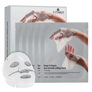 Rosemine Deep Collagen Anti-Wrinkle Lifting Overnight Mask Facial sheet masks with low molecular